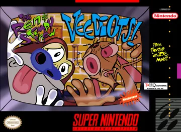 Ren & Stimpy Show, The - Veediots! (USA) box cover front